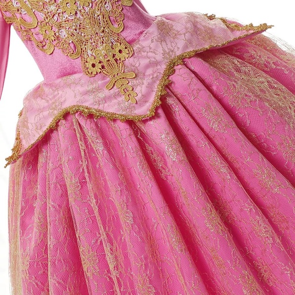 Luxury Aurora Rapunzel Costume Dress 5036 - Picture 4 of 7